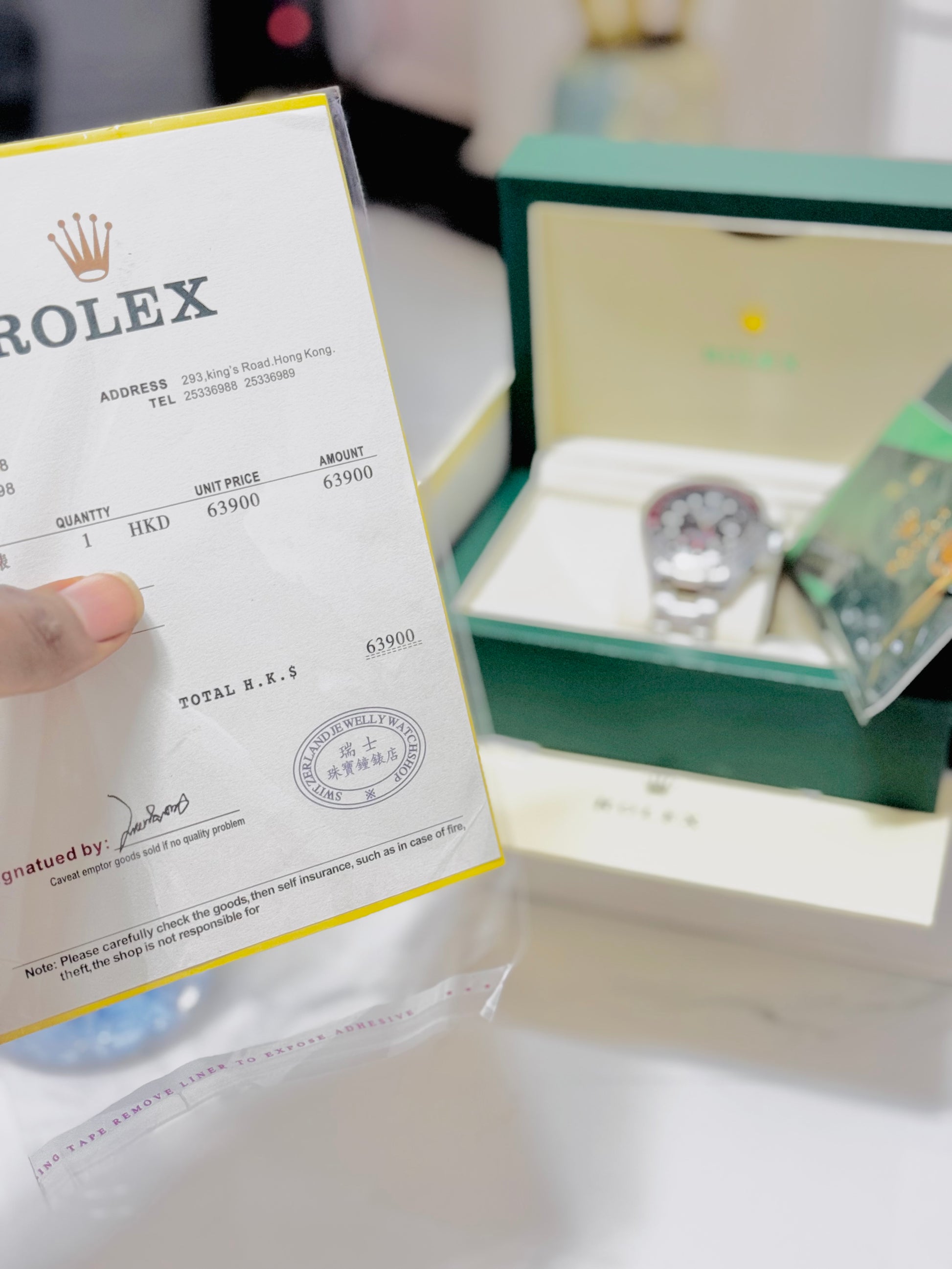 Rolex GMT-master 2 coke bezel