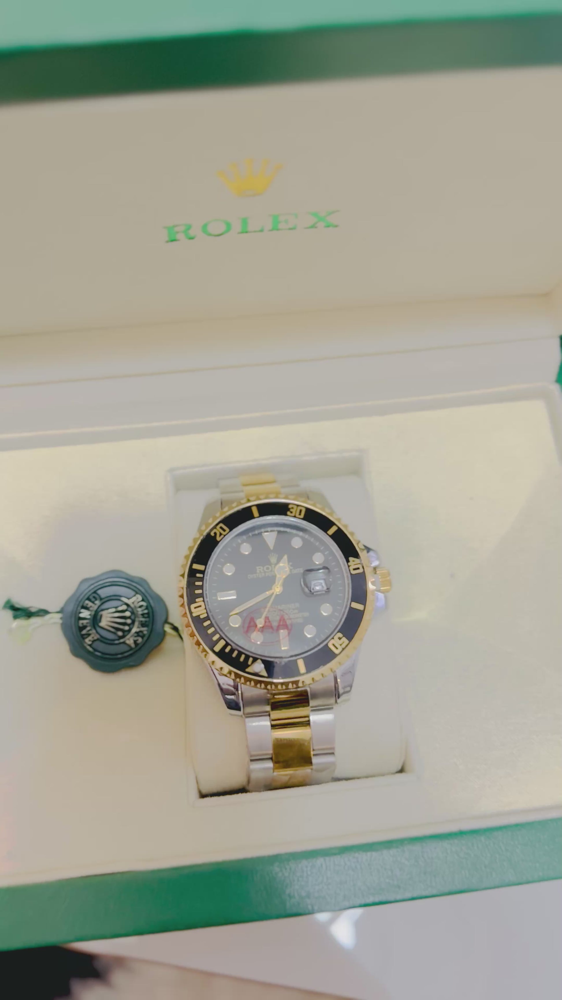 ROLEX TWO TONE SUBMARINER GMT 2